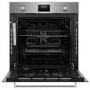 electriQ Electric Fan Assisted Single Oven with LED Timer - Stainless Steel
