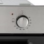 electriQ Electric Fan Assisted Single Oven with LED Timer - Stainless Steel