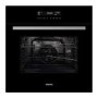 Refurbished electriQ EQOVENM4 60cm Single Built In Electric Oven Black