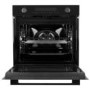 electriQ Electric Single Oven with Microwave Function - Black