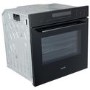 electriQ Electric Single Oven with Steam Assist and Meat Probe - Black