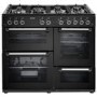 Refurbished 100cm Quad Cavity Gas Range Cooker  Black