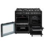 Refurbished 100cm Quad Cavity Gas Range Cooker  Black