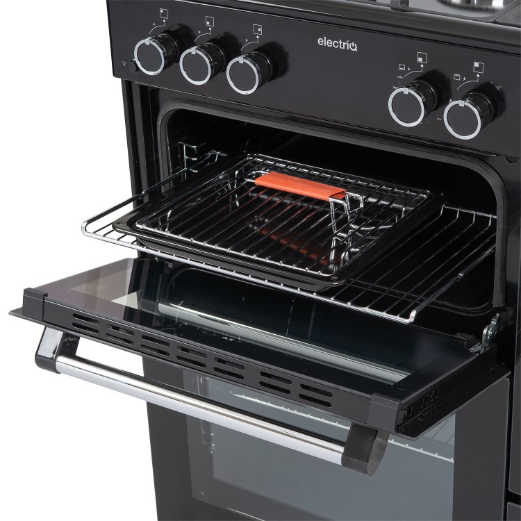 Refurbished 100cm Quad Cavity Gas Range Cooker  Black