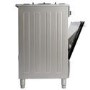 Refurbished electriQ EQRANGE90DFSCMD 90cm Dual Fuel Range Cooker with Mirror Door Finish Stainless Steel