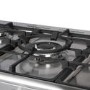 Refurbished electriQ EQRANGE90DFSCMD 90cm Dual Fuel Range Cooker with Mirror Door Finish Stainless Steel