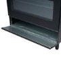 Refurbished electriQ 90cm Single Cavity Range Cooker with Ceramic Hob - Black