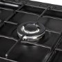 Refurbished electriQ EQRANGE90MDFTRCSS 90cm Triple Cavity Range Cooker Black