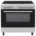 A1/EQRANGE90SINDX Refurbished electriQ EQRANGE90SINDX 90cm Single Cavity Induction Range Cooker Stainless Steel