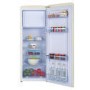 electriQ Retro 194 Litre Freestanding Fridge with Ice Box - Cream