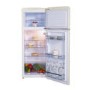 electriQ 204 Litre 80/20 Retro Freestanding Fridge Freezer - Cream