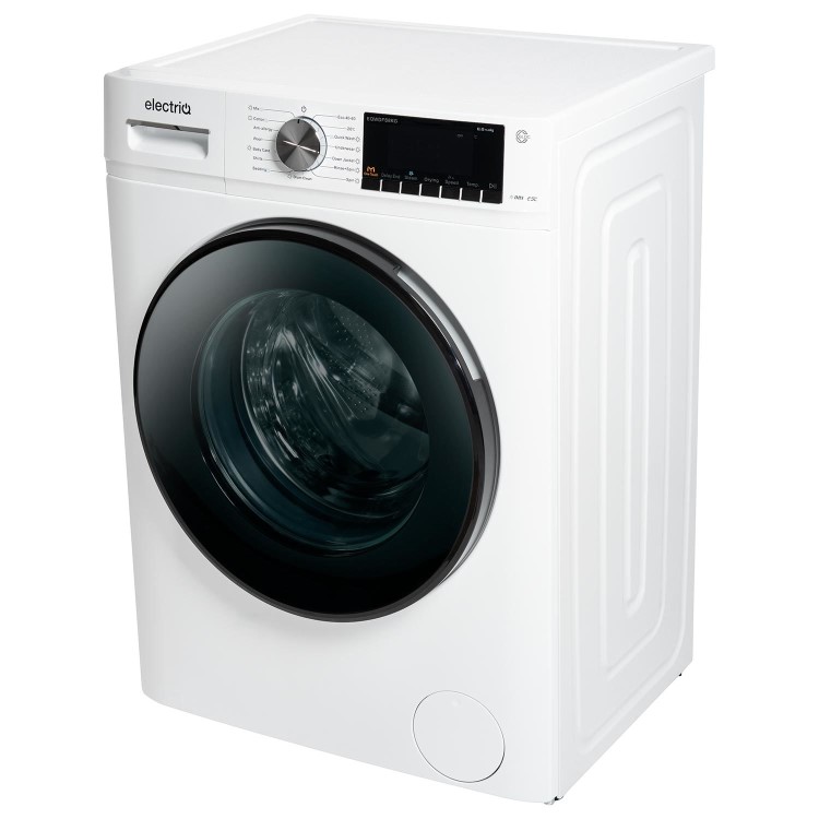 electriQ 8kg Wash 5kg Dry 1400rpm Washer Dryer - Quiet, Steam - White