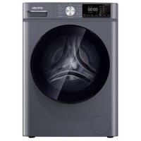 electriQ 8kg Wash 5kg Dry 1400rpm Washer Dryer - Quiet Energy Saving - Graphite
