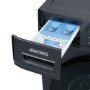 electriQ 8kg Wash 5kg Dry 1400rpm Washer Dryer - Quiet Energy Saving - Graphite