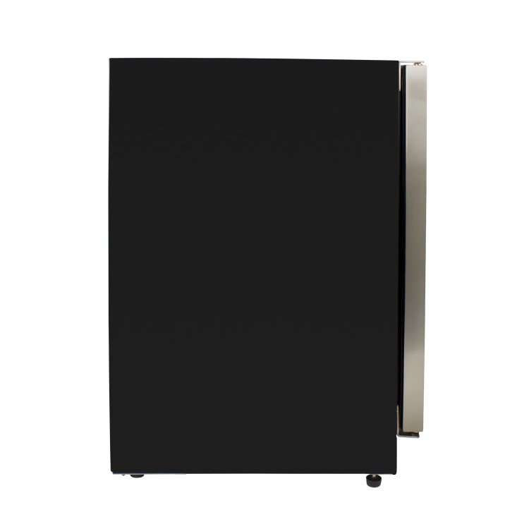 Refurbished electriQ EQWINE60SDD 36 Bottle Full Range Dual Zone Freestanding Wine Cooler Stainless Steel