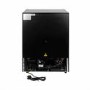 Refurbished electriQ EQWINECH60DD Freestanding 36 Bottle  Dual Zone Under Counter Wine Cooler Stainless Steel