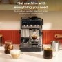 Ninja Luxe Café Mini Espresso Machine ES301UK- Silver