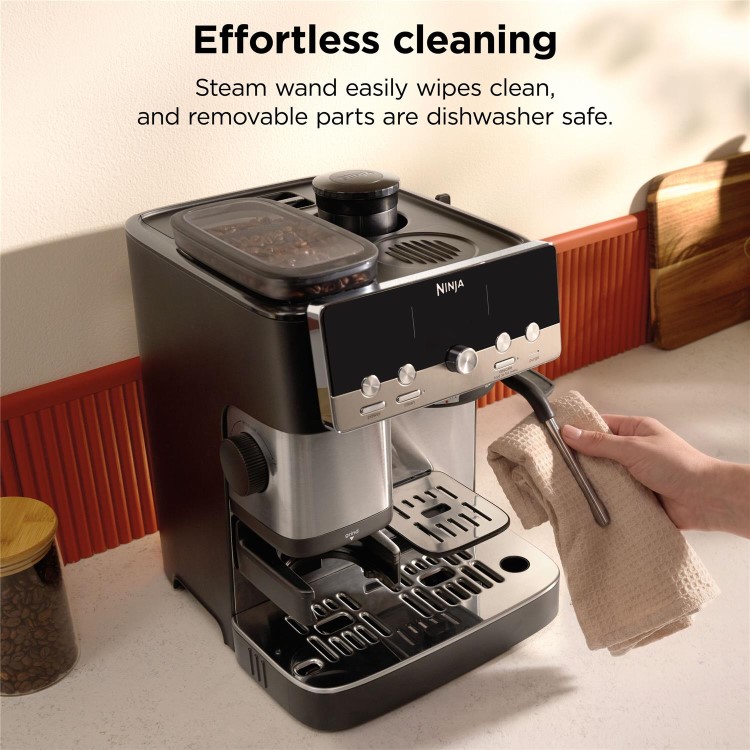 Ninja Luxe Café Mini Espresso Machine ES301UK- Silver