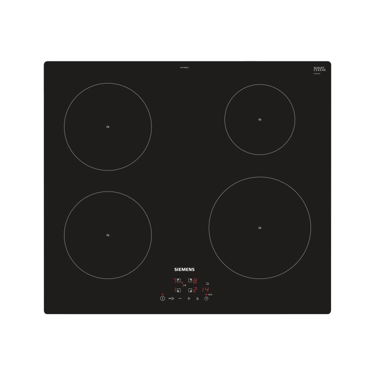 Siemens iQ100 60cm 4 Zone Induction Hob with Timer