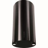 CDA EVCK4BL 40cm Cylinder Island Cooker Hood Black