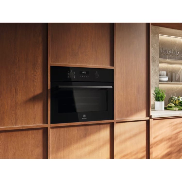 Electrolux Built-In Microwave with Grill - Black