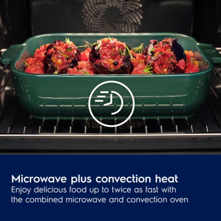 Electrolux Built-In Microwave with Grill - Black