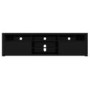 Wide Black Gloss TV Stand with Storage - TV's up to 77" - Neo