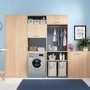 Indesit 8kg Wash 6kg Dry 1400rpm Washer Dryer - Silver