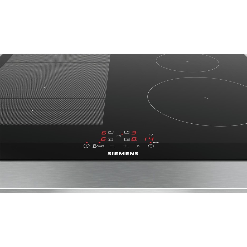 Siemens EX675BEB1E iQ700 Flexinduction 60cm 4 Zone Induction Hob with