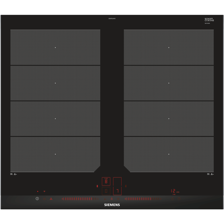 Siemens iQ700 60cm 4 Zone Induction Hob with Dual CombiZones