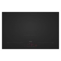 Siemens iQ700 80cm 4 Zone Induction Hob - Matt Black
