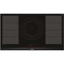 A1/EX975LVV1E Refurbished Siemens iQ700 EX975LVV1E 90cm 5 Zone Induction Hob Black
