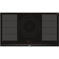 Refurbished Siemens iQ700 EX975LVV1E 5 Zone 90cm Flex Induction Hob With HomeConnect Black Refurbished Siemens iQ700 EX975LVV1E 5 Zone 90cm Flex Induction Hob With HomeConnect Black