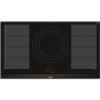 Refurbished Siemens iQ700 EX975LVV1E 5 Zone 90cm Flex Induction Hob With HomeConnect Black