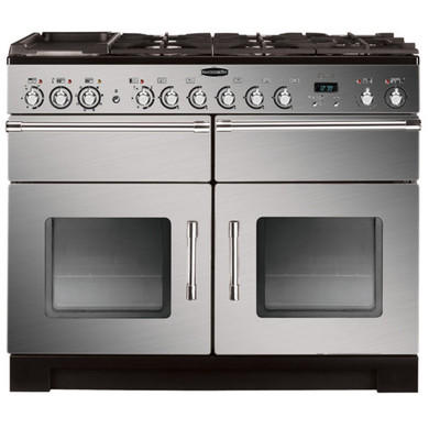 Rangemaster 86440 Excel 110cm Dual Fuel Range Cooker Stainless Steel