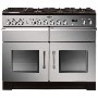 Rangemaster 86440 Excel 110cm Dual Fuel Range Cooker Stainless Steel