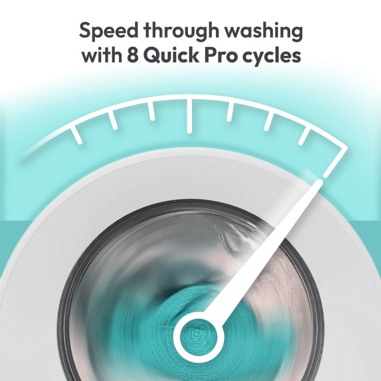 Candy Quick 9kg 1400rpm  Washing Machine - White