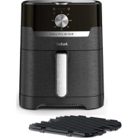 Refurbished Tefal Easy Fry Classic 2-in-1 Air Fryer & Grill Black