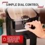 Refurbished Tefal Easy Fry Classic 2-in-1 Air Fryer & Grill Black