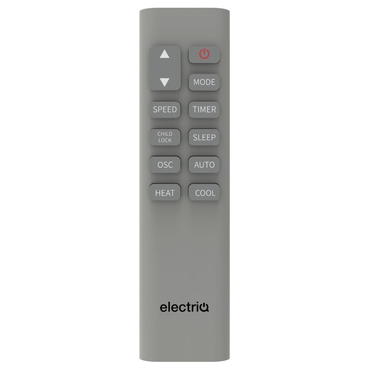 electriQ EcoPlus 12000 BTU  A+ Low Energy  Smart Quiet Portable AC & Heater