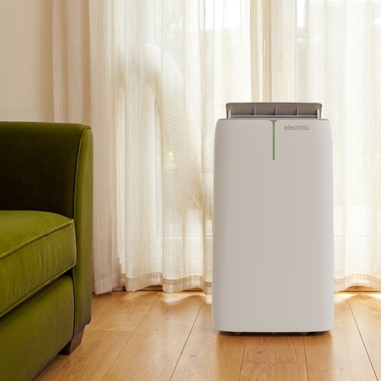 electriQ EcoPlus 12000 BTU  A+ Low Energy  Smart Quiet Portable AC & Heater