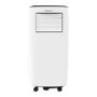 electriQ Dual plug EU+UK  EcoSilent8W 8electriQ 8000 BTU SMART WIFI App-controllable Portable Air Conditioner for rooms up to 20 sqm - Alexa Enabled