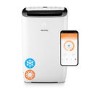 electriQ EcoSilent 10500 BTU Smart Portable Air Conditioner with Air Purifier and Heat Pump 