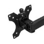 Refurbished electriQ Freestanding Dual monitor arm for 13" - 32"  Monitors