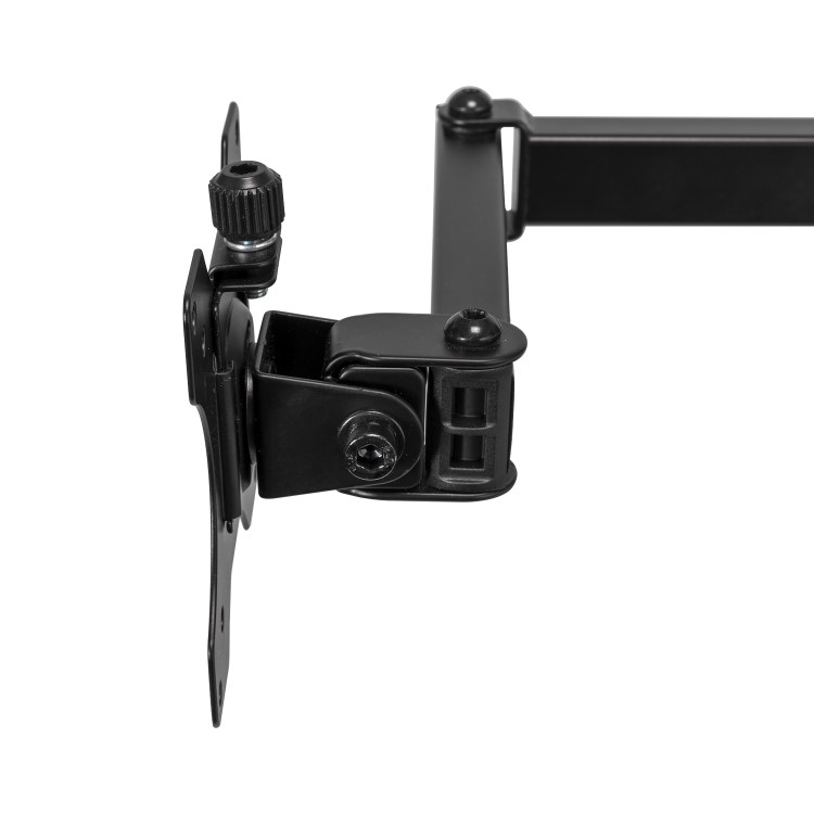 Refurbished electriQ Freestanding Dual monitor arm for 13" - 32"  Monitors