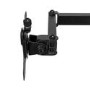 Refurbished electriQ Freestanding Dual monitor arm for 13" - 32"  Monitors