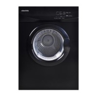 Refurbished electriQ Eiqtd7black Freestanding Vented 7KG Tumble Dryer Black Refurbished electriQ Eiqtd7black Freestanding Vented 7KG Tumble Dryer Black