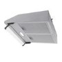 electriQ 60cm Top & Rear Venting Visor Cooker Hood - Stainless Steel
