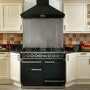 Refurbished Falcon Deluxe F1092DXDFSSCM 110cm Double Oven Dual Fuel Range Cooker Stainless Steel