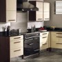 Falcon Deluxe 110cm Electric Range Cooker with Induction Hob - Black & Chrome